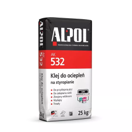 Alpol - klej do ociepleń na styropianie AK 532