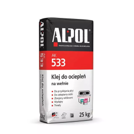 Alpol - klej do ociepleń na wełnie AK 533