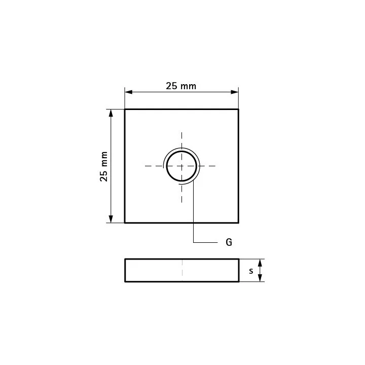 Walraven - BIS WM square slip nuts