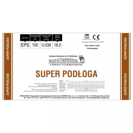 Eurotermika - płyta styropianowa Super Podłoga 100-037