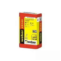 Weber - zaprawa klejowo-szpachlowa do wełny, biała KS143