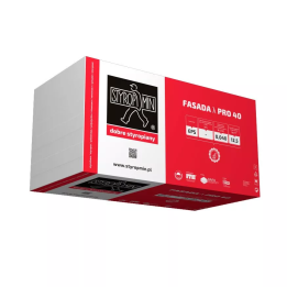 Styropmin - płyta styropianowa  Fasada  λ Pro 40