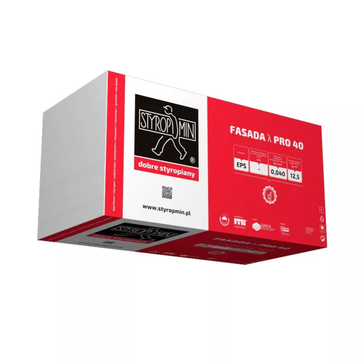 Styropmin - Styroporplatte Fassade λ Pro 40