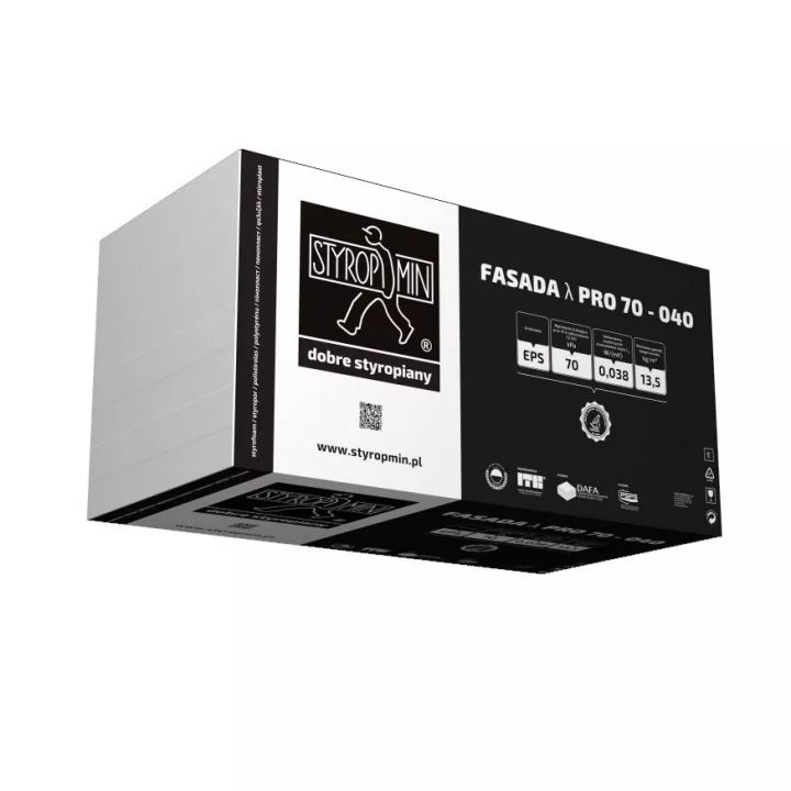 Styropmin - płyta styropianowa  Fasada λ Pro 070