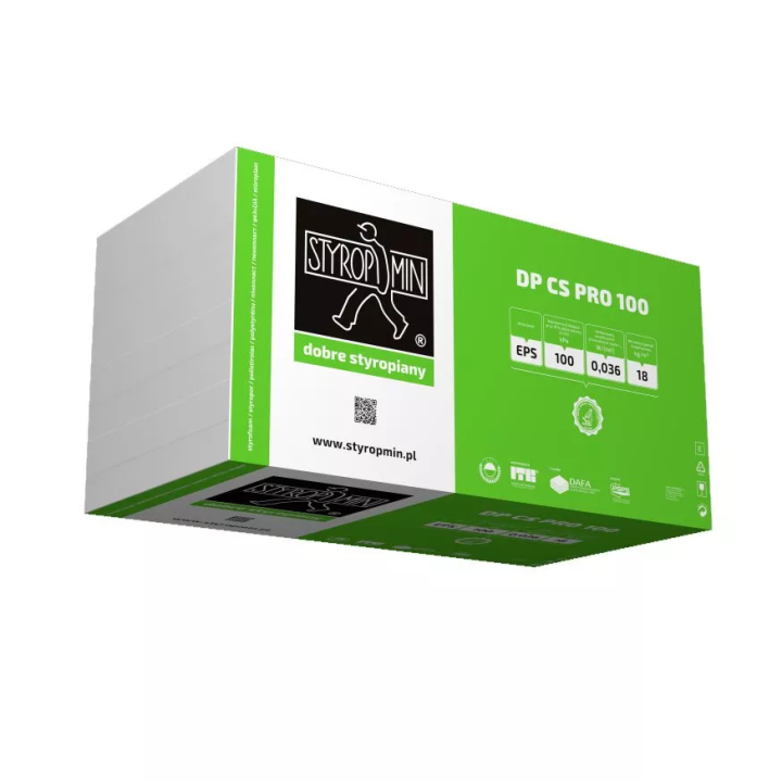 Styropmin - płyta styropianowa Dach - Podłoga CS Pro 100