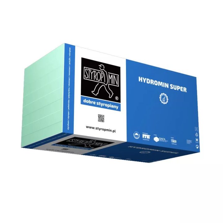 Styropmin - Hydromin Super wasserdichte Polystyrolplatte