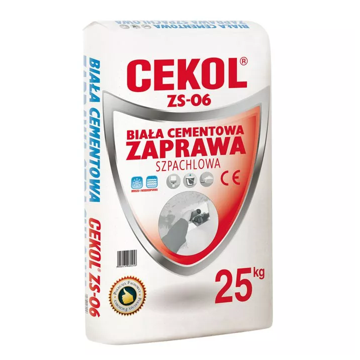 Cekol - zaprawa szpachlowa ZS-06 