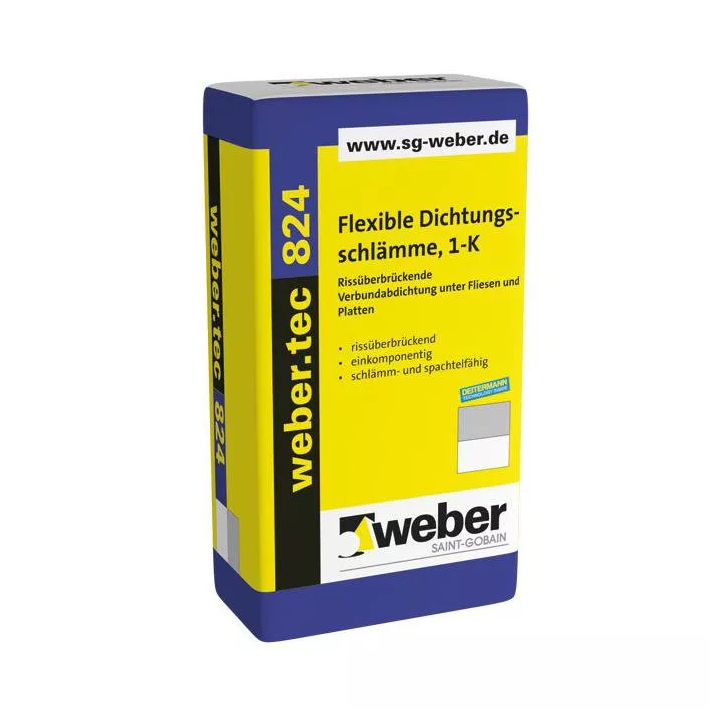 Weber Deitermann - micro sealing mortar Weber.tec 824 (Superflex D1)