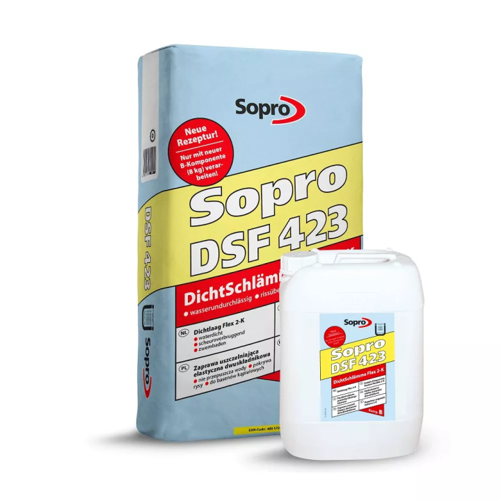 Sopro - DSF 423 Zweikomponenten-Elastizitätsmörtel