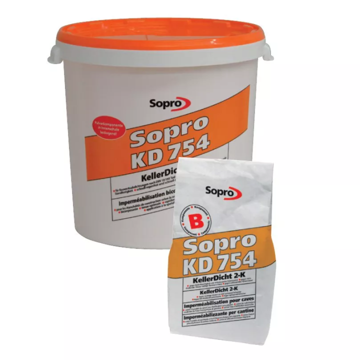 Sopro - masa bitumiczna uszczelniająca dwuskładnikowa KD 754