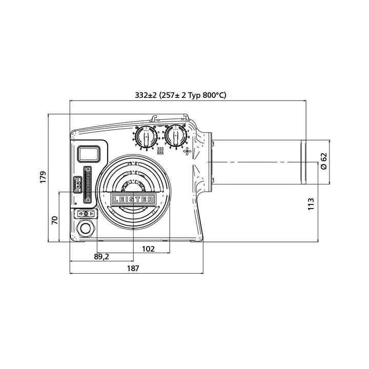 Leister - dmuchawa Hotwind Premium