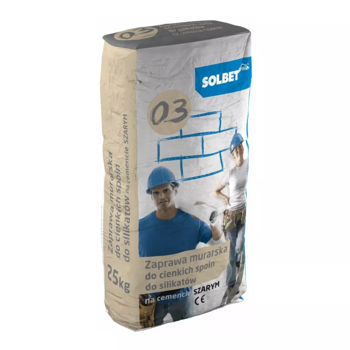Solbet - thin mortar for silicate M10 (0.3) (0.6)