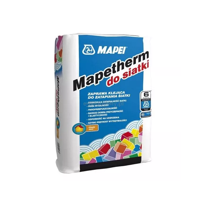 Mapei - Mapetherm-Klebemörtel für das Netz