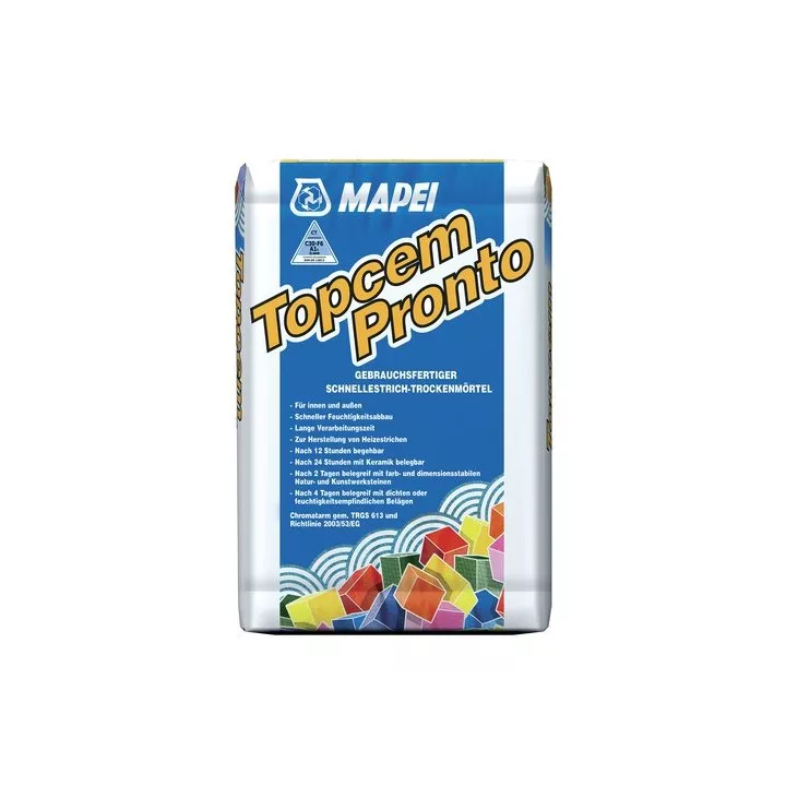 Mapei - Topcem Pronto cement mortar