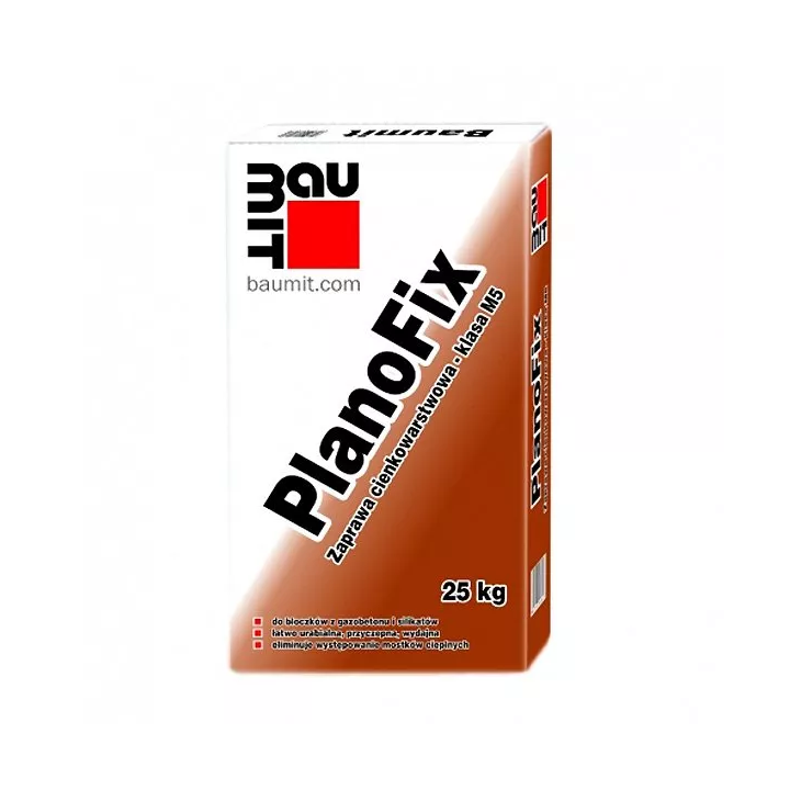 Baumit - zaprawa cienkowarstwowa PlanoFix