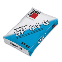 Baumit - coarse-grain renovation plaster Sanova SP Grano - SanierPutz Grob SP 64 G