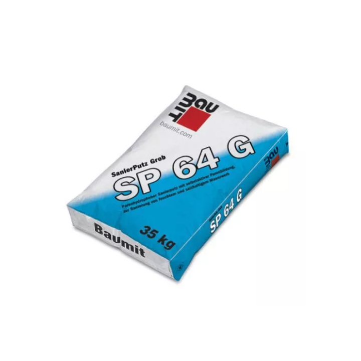 Baumit - tynk renowacyjny gruboziarnisty Sanova SP Grano - SanierPutz Grob SP 64 G