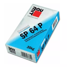 Baumit - fine-grain renovation plaster Sanova SP Gray - SelfporSanierputz SP 64 P