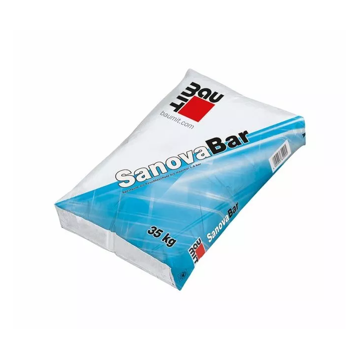 Baumit - tynk renowacyjny, uszczelniający SanovaBar  - SperrPutz SP 63