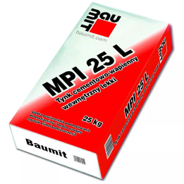 Baumit - tynk maszynowy wewnętrzny cementowo-wapienny lekki MPI 25 L