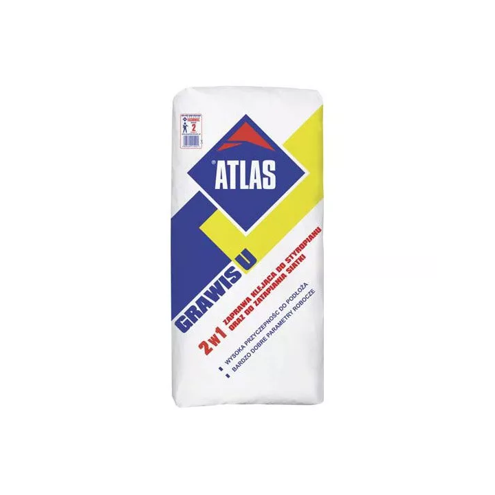Atlas - klej do styropianu i zatapiania siatki Grawis U