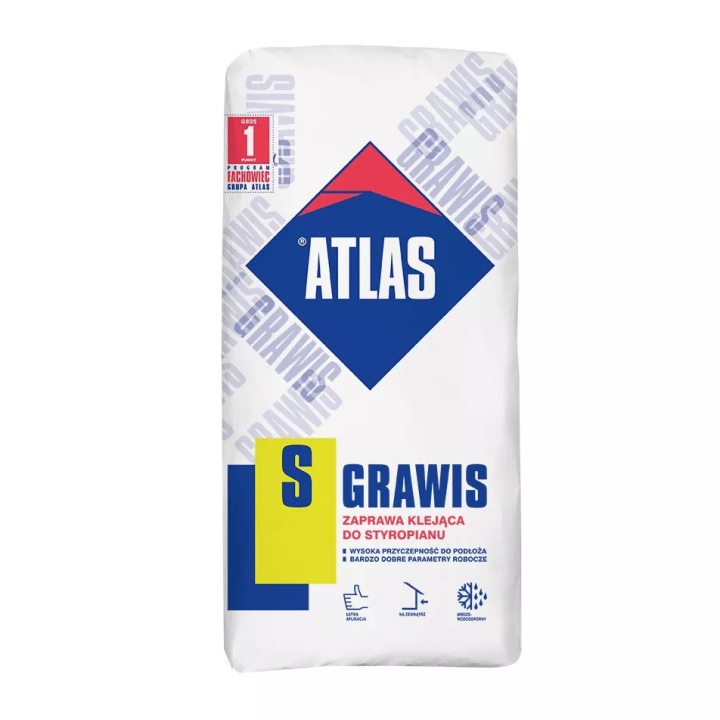 Atlas - klej do styropianu Grawis S