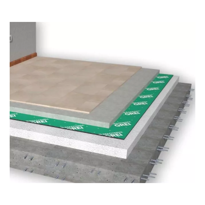 Isolgomma - Grei soundproofing mat