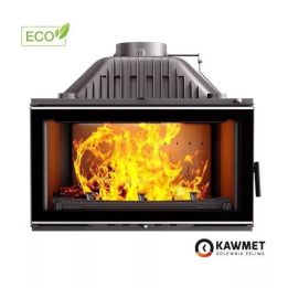 Kawmet - wkład kominkowy z szybrem W16 13,5 kW Eco