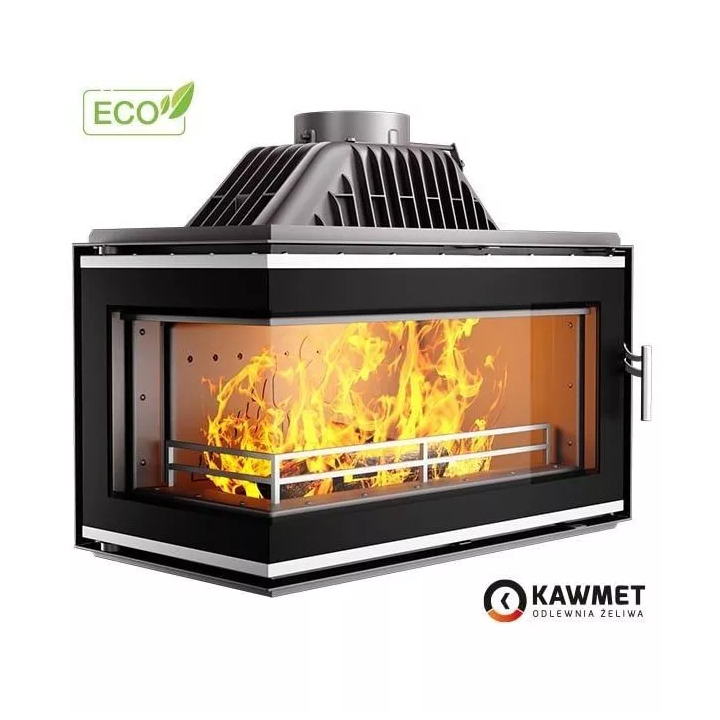 Kawmet - wkład kominkowy z szybrem W16 13,5 kW LB/PB Eco