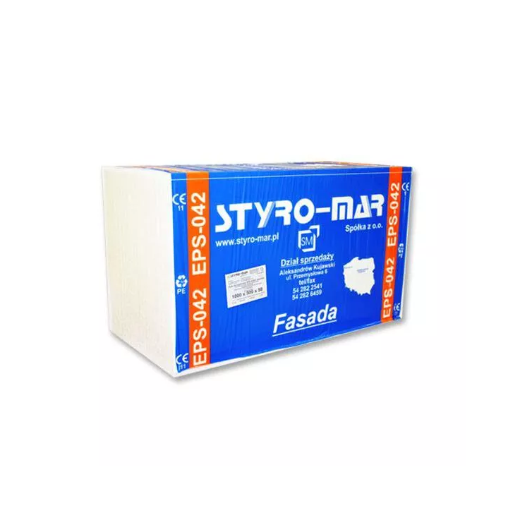 Styromar - płyty styropianowe EPS 042 FASADA