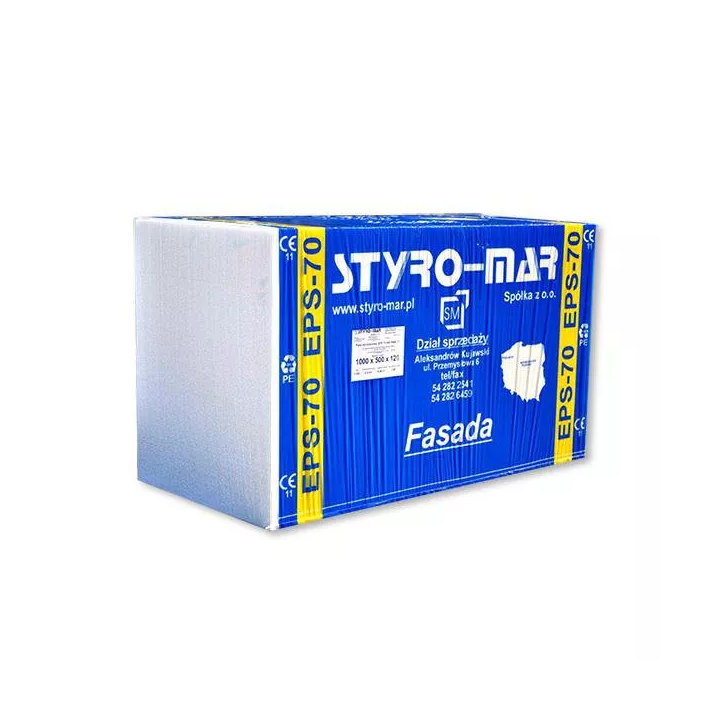 Styromar - EPS-040 FASADA geschäumte Polystyrolplatten