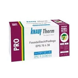 Knauf Industries - płyta styropianowa Knauf Therm Pro Fasada Dach Podłoga EPS 70