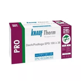 Knauf Industries - płyta styropianowa Knauf Therm Pro Dach Podłoga EPS 100