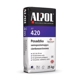 Alpol - self-leveling floor 2-20 mm AP 420