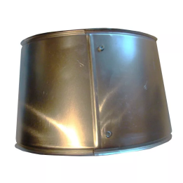 Xplo - Schutzblech aus Aluminiumblech - Reduktion, Kegel, Trichter