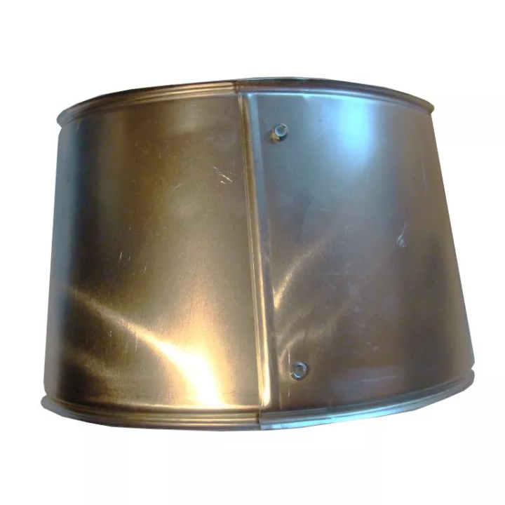 Xplo - płaszcz ochronny z blachy aluminiowej - redukcja, stożek, lejek