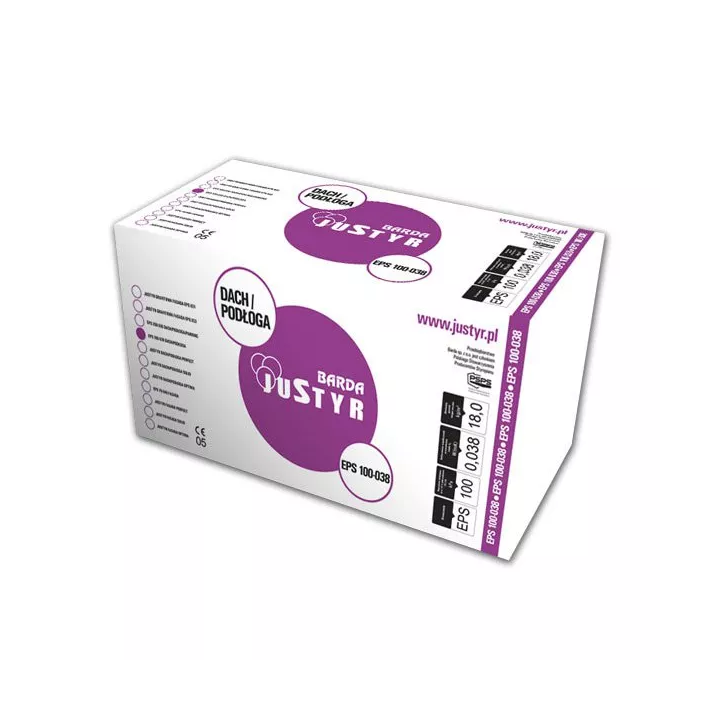 Justyr - EPS 100-038 Styropor DACH / BODEN