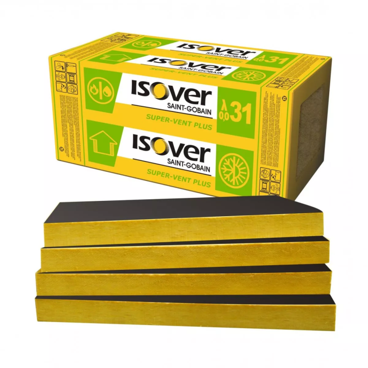 Isover - Super-Vent Plus mineral wool board