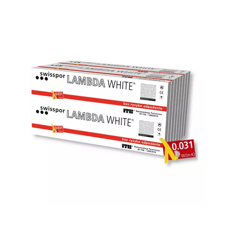 Swisspor - Schaumstoffplatte Lambda White Facade
