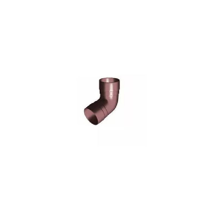 Gamrat - system rynnowy PVC - kolano dwukielichowe 67,5°