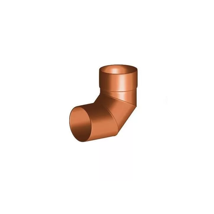 Gamrat - system rynnowy PVC - nietypowe kolano o kącie różnym od 67,5°