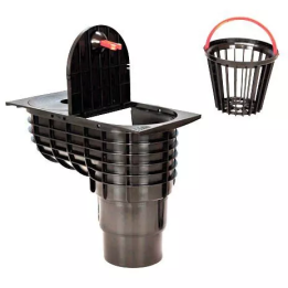 Gamrat - PVC-Rinnensystem, Magnat und Stalgam - Fallrohrsetzer (PP) - komplett
