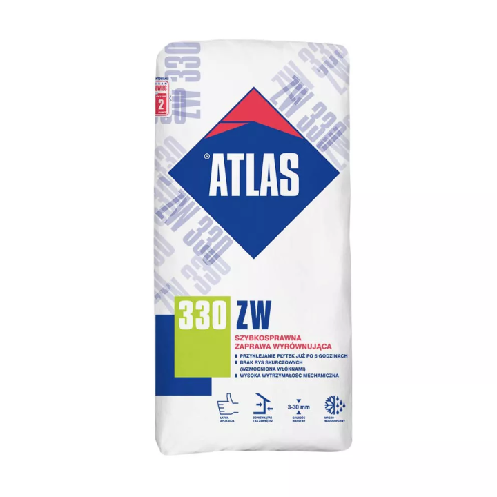 Atlas - szybkosprawna zaprawa wyrównująca ZW 330