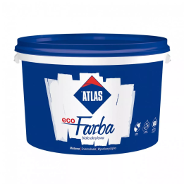 Atlas - weiße Innenfarbe aus ecoFARBA-Acryl (AW-ECO)