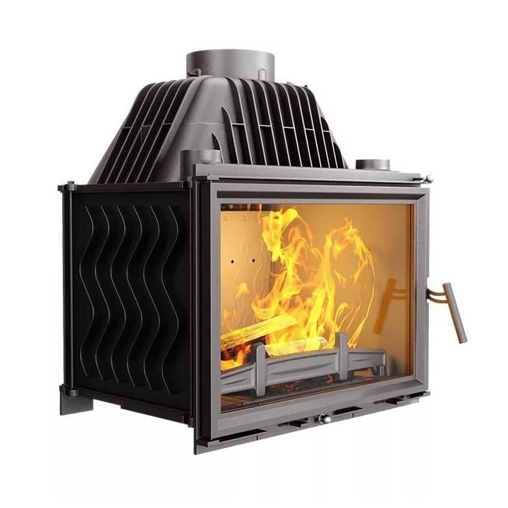 Kawmet - fireplace insert Kompakt W17 premium with chimney