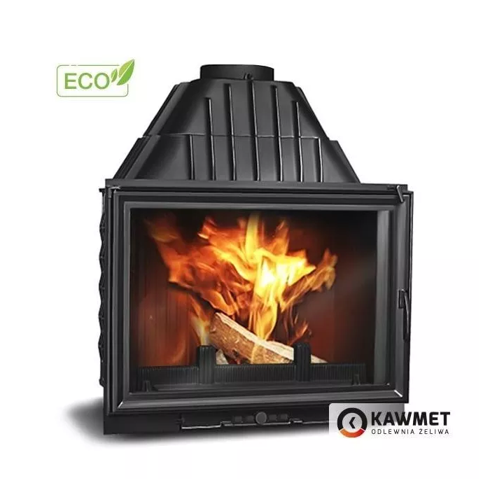 Kawmet - Smok W8 fireplace insert with chimney