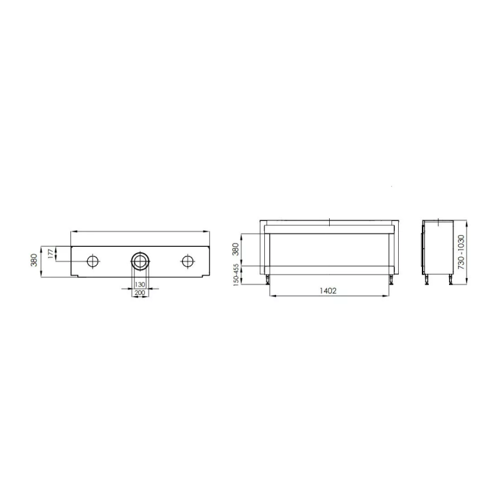 DreamFire - DreamFIRE 160 Gaskamin