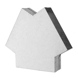 Darco - DGP rectangular hot air distribution system - 120 ° tee