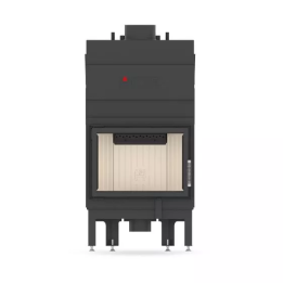 Hitze - Kamineinsatz mit Wassermantel Aquasystem ALAQ 54X39.S