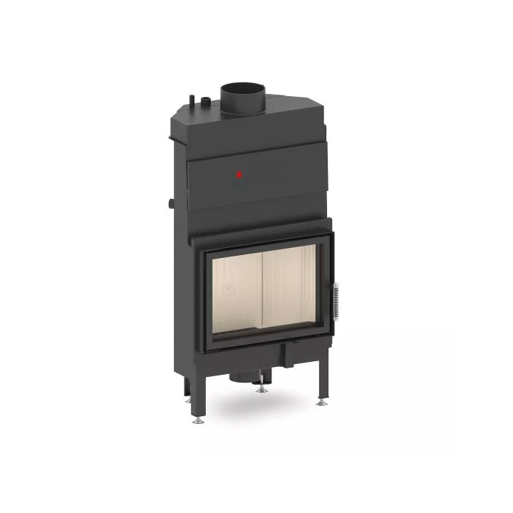 Hitze - Kamineinsatz mit Wassermantel Aquasystem ALAQ 54X39.S